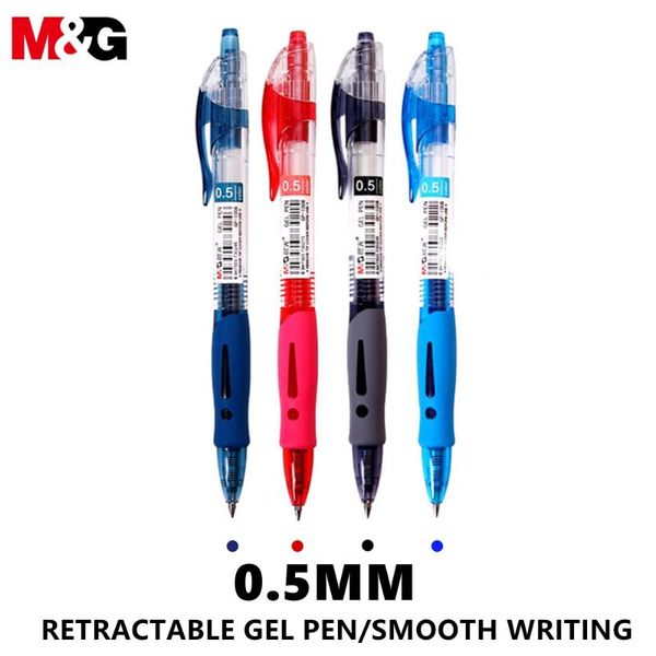 m&g retractable gel pen 0.5mm andstal black blue red ink refill gelpen school office supplies stationary pens
m&g retractable gel pen 0.5mm andstal black blue red ink refill gelpen school office supplies stationary pens