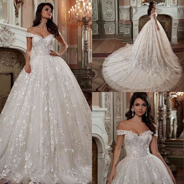 off the shoulder short sleeve beading crystal sequins luxury ball gown wedding dresses plus size 2020 vestido de noiva princesa, White
off the shoulder short sleeve beading crystal sequins luxury ball gown wedding dresses plus size 2020 vestido de noiva princesa, White