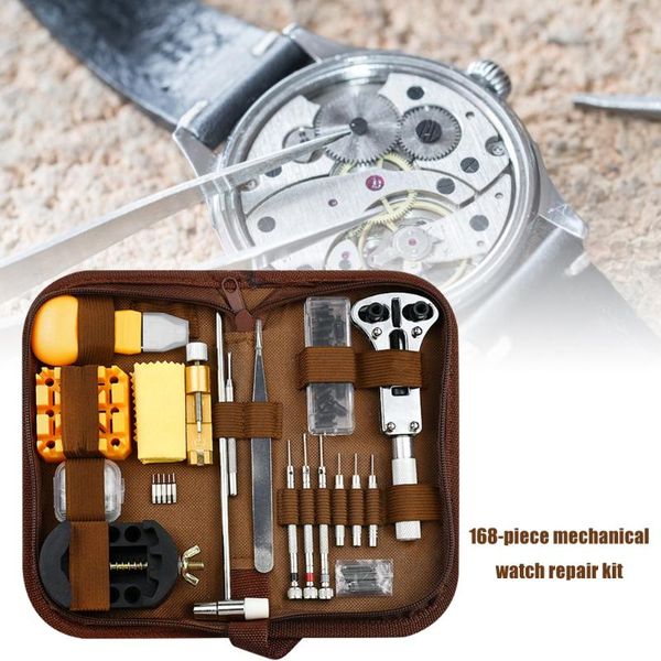 professional hand tool sets 168pcs watchmaker watch repair kit opener remover case spring bar pry screwdriver clock set for bracelet strap
professional hand tool sets 168pcs watchmaker watch repair kit opener remover case spring bar pry screwdriver clock set for bracelet strap