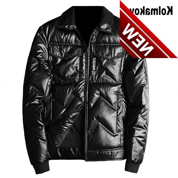 kolmakov 2019 new arrival 80% white duck down jackets men,male's jacket leather windbreaker waterproof large size m-5xl, Black
kolmakov 2019 new arrival 80% white duck down jackets men,male's jacket leather windbreaker waterproof large size m-5xl, Black