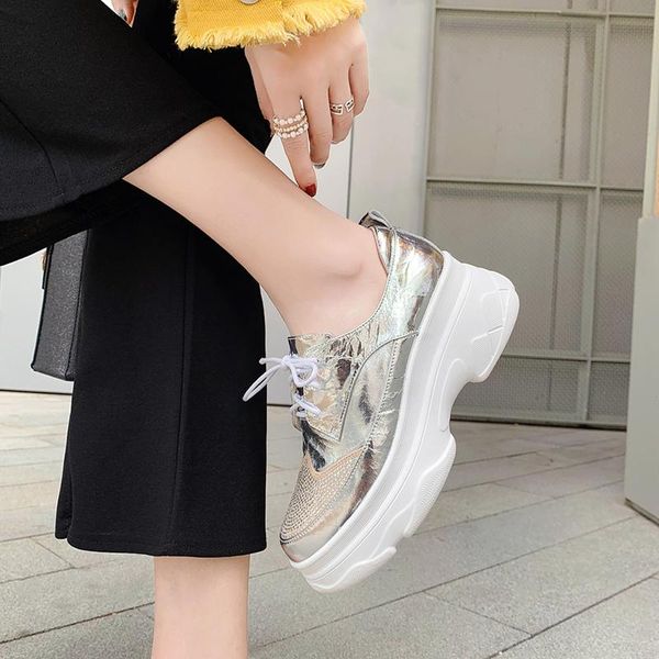 dress shoes ins women genuine leather diamond 22.5-24.5 cm length fashion casual bright color pumps platform heels, Black
dress shoes ins women genuine leather diamond 22.5-24.5 cm length fashion casual bright color pumps platform heels, Black