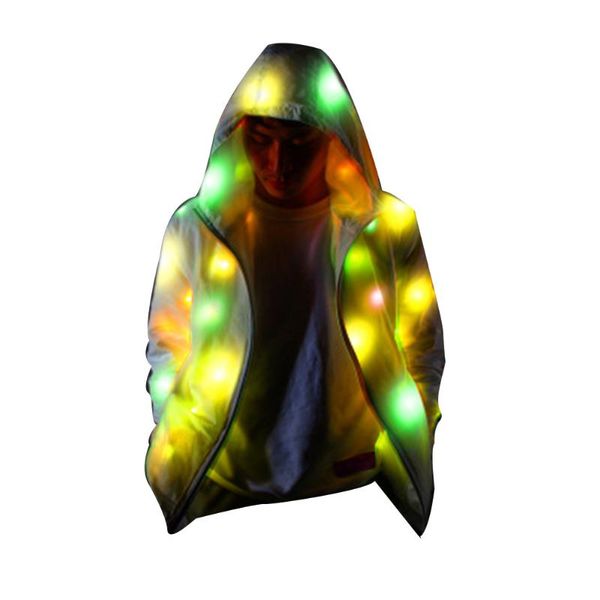 men women glowing party clothes indoor outdoor fashionable flashing jacket coat sport outwear pi669 decoration
men women glowing party clothes indoor outdoor fashionable flashing jacket coat sport outwear pi669 decoration