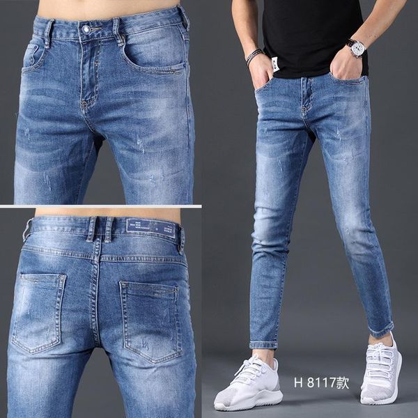 men's jeans fashion 2021 street denim trendy brand slim pants korean blue summer casual teenager pencil
men's jeans fashion 2021 street denim trendy brand slim pants korean blue summer casual teenager pencil