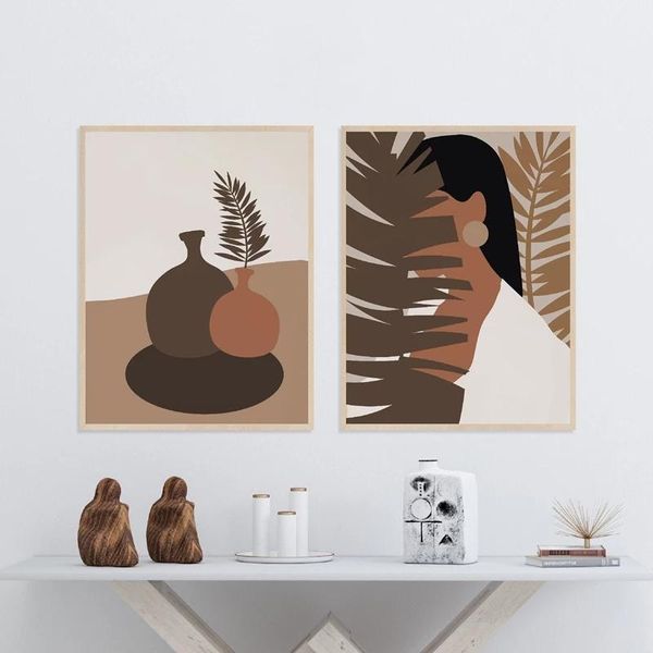 paintings boho wall print abstract woman portrait terracotta illustration posters botanical art canvas painting tropical home decor
paintings boho wall print abstract woman portrait terracotta illustration posters botanical art canvas painting tropical home decor