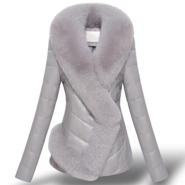 women's jackets winter design pu leather jacket women imitation fur collar windproof 2021 female long warm bomber 002, Black;brown
women's jackets winter design pu leather jacket women imitation fur collar windproof 2021 female long warm bomber 002, Black;brown