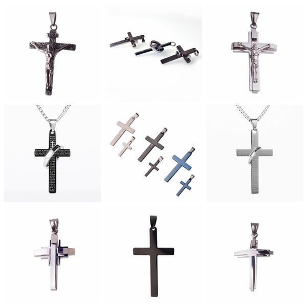9 pcs stainless steel cross pendant necklaces for men women simple necklace jewelry set gifts gold silver black tone
9 pcs stainless steel cross pendant necklaces for men women simple necklace jewelry set gifts gold silver black tone