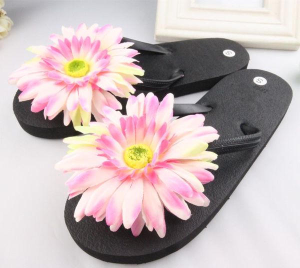 slippers haha flower hand sewn pearls beach flat sandals women anti-skid flip flops, Black
slippers haha flower hand sewn pearls beach flat sandals women anti-skid flip flops, Black