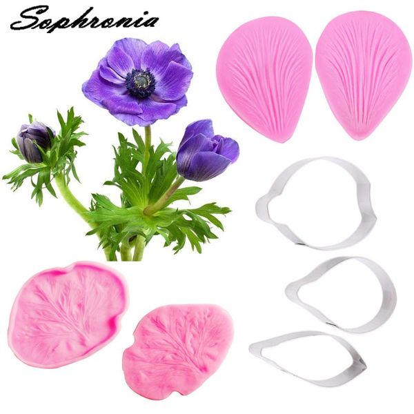 baking moulds anemone flower petal & leaf &cutter silicone mold fondant mould cake decorating tools chocolate gumpaste,sugarcraft cs217
baking moulds anemone flower petal & leaf &cutter silicone mold fondant mould cake decorating tools chocolate gumpaste,sugarcraft cs217