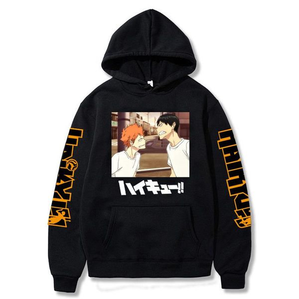 men's hoodies & sweatshirts anime haikyuu kageyama hinata hoodie men/women hip hop casual loose harajuku sweatshirt streetwear over, Black
men's hoodies & sweatshirts anime haikyuu kageyama hinata hoodie men/women hip hop casual loose harajuku sweatshirt streetwear over, Black
