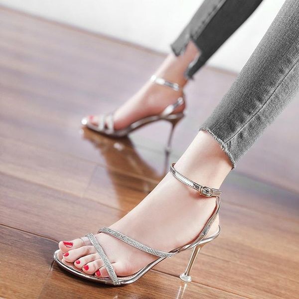 cristal shoes woman heels sandals higheels summer dress women heel femmes chaussures sandale talon simple style, Black
cristal shoes woman heels sandals higheels summer dress women heel femmes chaussures sandale talon simple style, Black