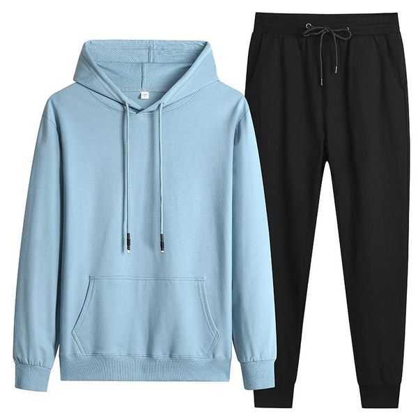 spring autumn men sportswear tracksuit loose hoodie sweatshirt+pant running jogger fitness gym workout casual set sport suit sets, Black;blue
spring autumn men sportswear tracksuit loose hoodie sweatshirt+pant running jogger fitness gym workout casual set sport suit sets, Black;blue