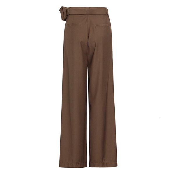 capris loose wide leg pants for women high waist sashes solid minimalist casual pant female fashion clothing style, Black;white
capris loose wide leg pants for women high waist sashes solid minimalist casual pant female fashion clothing style, Black;white