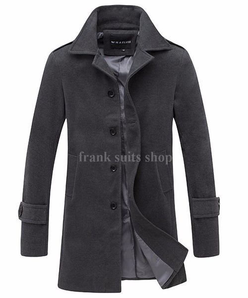 men's wool & blends custom made 2021 arrivals jackets spring autumn winte brand men woolen coats middle long and, Black
men's wool & blends custom made 2021 arrivals jackets spring autumn winte brand men woolen coats middle long and, Black
