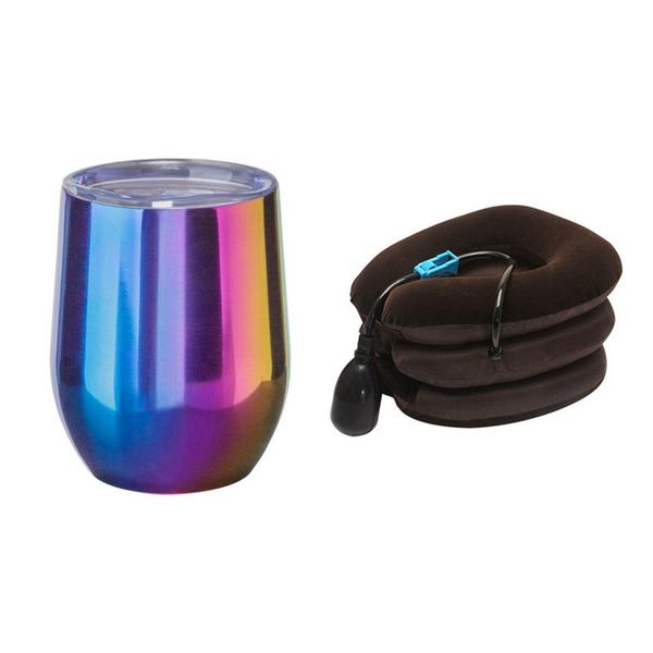 Fluffy Traction Cervical Pillow Heal Neck Pain With 12 Oz Covered Glass Double Vacuum Stainless Steel Cup Water Bottles
Fluffy Traction Cervical Pillow Heal Neck Pain With 12 Oz Covered Glass Double Vacuum Stainless Steel Cup Water Bottles