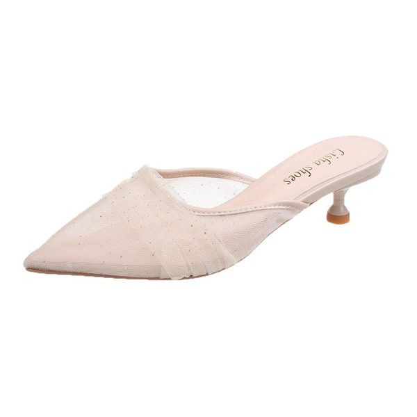 pointed toe ladies shoes woman slippers 2021 women cover breathable air mesh thin mid heels casual, Black
pointed toe ladies shoes woman slippers 2021 women cover breathable air mesh thin mid heels casual, Black