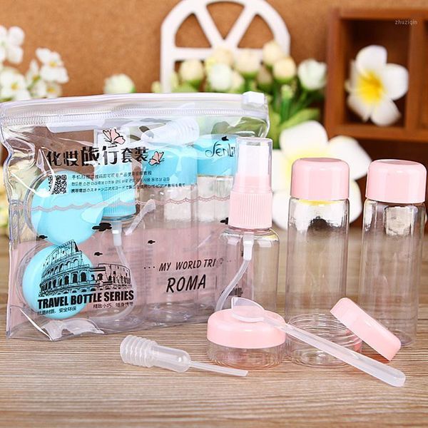storage bottles & jars 7pcs/set cosmetic empty makeup parfum women perfume face cream container spray bottle lotion shampoo p27
storage bottles & jars 7pcs/set cosmetic empty makeup parfum women perfume face cream container spray bottle lotion shampoo p27