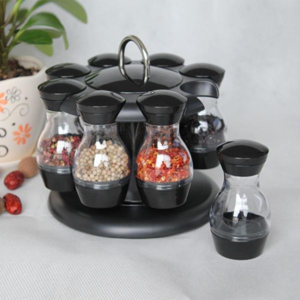 storage bottles & jars containers condiment pot creative abs single layer rotatable spice rack double frame
storage bottles & jars containers condiment pot creative abs single layer rotatable spice rack double frame