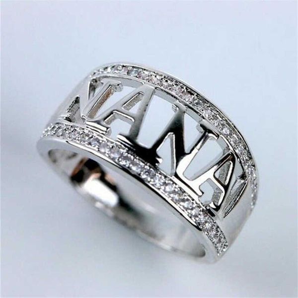 wedding rings fashion women's nana ring hollow letter rose gold color jewelry, Slivery;golden
wedding rings fashion women's nana ring hollow letter rose gold color jewelry, Slivery;golden