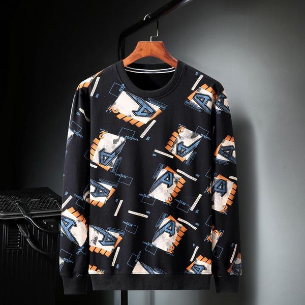 men's hoodies & sweatshirts plus 10xl-xl autumn splicing polyester round neck bottoming shirt korean style casual long-sleeved for men, Black
men's hoodies & sweatshirts plus 10xl-xl autumn splicing polyester round neck bottoming shirt korean style casual long-sleeved for men, Black