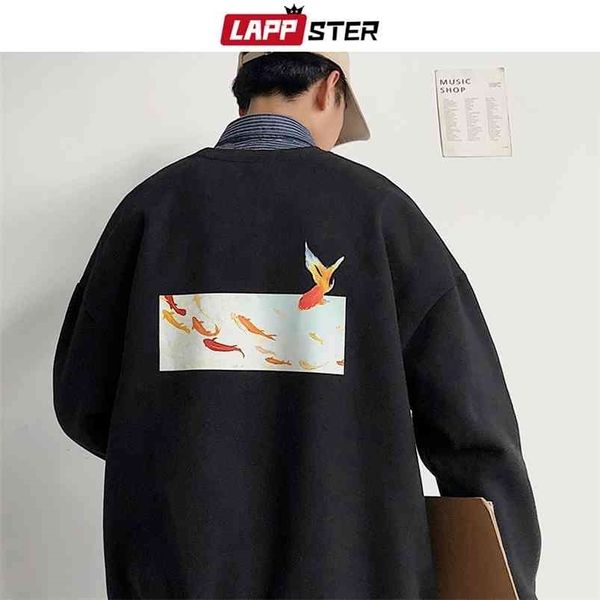 lappster men fleece oversized fish print hoodies autumn mens harajuku streetwear sweatshirts hoodie korean black hoodie 210818
lappster men fleece oversized fish print hoodies autumn mens harajuku streetwear sweatshirts hoodie korean black hoodie 210818