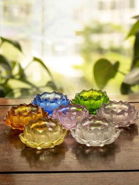 decorative objects & figurines ancient methods glass, lotus colorful butter lamp holder, in front of buddha, buddhist articles and ornaments
decorative objects & figurines ancient methods glass, lotus colorful butter lamp holder, in front of buddha, buddhist articles and ornaments