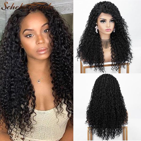 synthetic wigs scheherezade kinky curly for women black lace front wig heat resistant fiber long
synthetic wigs scheherezade kinky curly for women black lace front wig heat resistant fiber long