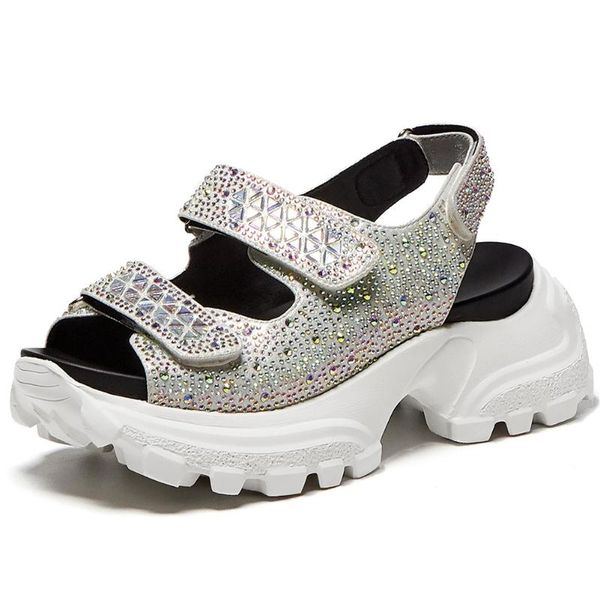 dress shoes doratasia fashion shining rhinestone comfy wedges summer sandals women brand designer platform, Black
dress shoes doratasia fashion shining rhinestone comfy wedges summer sandals women brand designer platform, Black