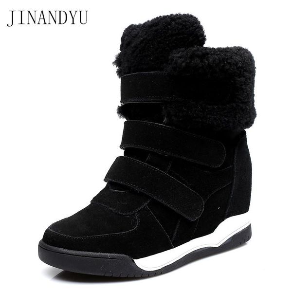 boots genuine leather ankle women heel warm winter shoes snow women's high heels grey black platfotm fashion
boots genuine leather ankle women heel warm winter shoes snow women's high heels grey black platfotm fashion