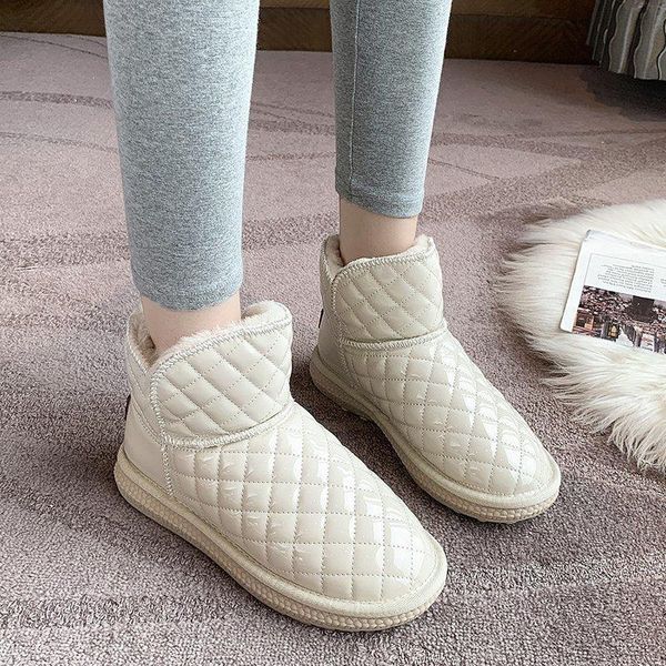 boots shoes woman non-slip snow women raise the bottom warm with velvet short lattice luxury designer beige black
boots shoes woman non-slip snow women raise the bottom warm with velvet short lattice luxury designer beige black