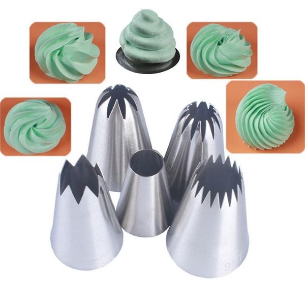 baking & pastry tools 5pcs/set stainless steel nozzles cream decoration mouth small nozzle icing decorate diy
baking & pastry tools 5pcs/set stainless steel nozzles cream decoration mouth small nozzle icing decorate diy
