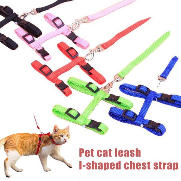 pet cat harness leash collar fully adjustable h-shaped nylon chest strap thj99 collars & leads
pet cat harness leash collar fully adjustable h-shaped nylon chest strap thj99 collars & leads