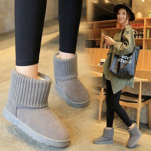 boots snow female students cute cotton shoes plus velvet thick korean women's winter short flat, Black
boots snow female students cute cotton shoes plus velvet thick korean women's winter short flat, Black