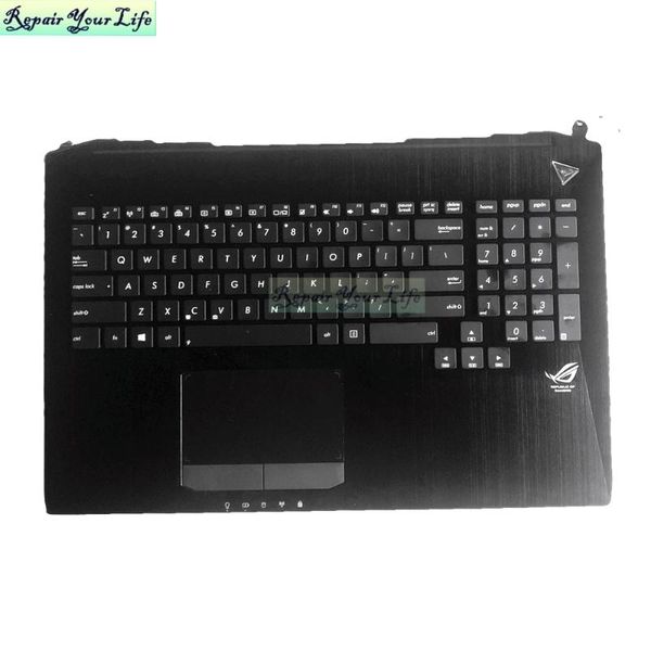 

palmrest keyboard for asus rog g750 g750jw g750jh g750jm g750js g750jx case upper cover touchpad 13n0-p4a0121 13nb00m1am0121 laprepl
