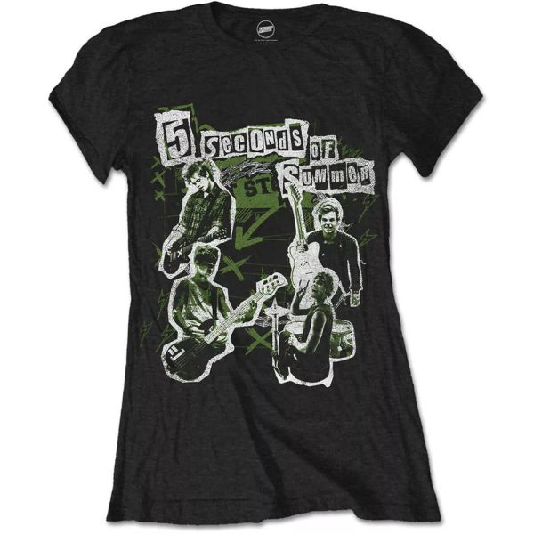 ladies 5 seconds of summer 5sos live collage 2 official women women t-shirt, White;black
ladies 5 seconds of summer 5sos live collage 2 official women women t-shirt, White;black