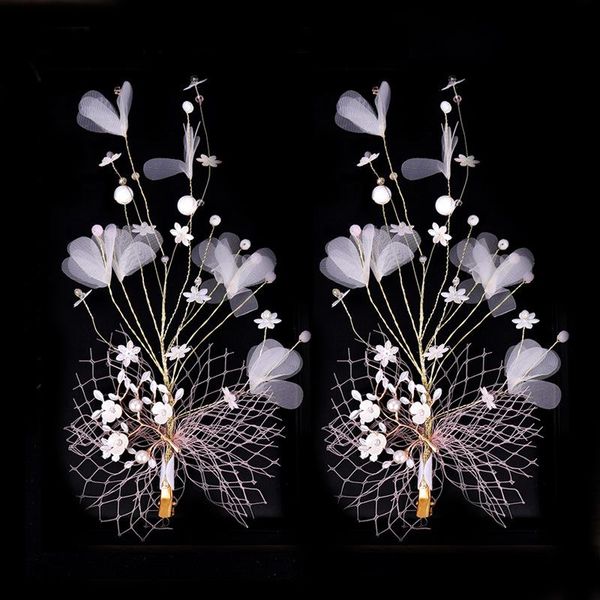 hair clips & barrettes 1 pair romantic handmade yarn and pearl flower leaf jewelry hairwear accessory bridal wedding bh8398, Golden;silver
hair clips & barrettes 1 pair romantic handmade yarn and pearl flower leaf jewelry hairwear accessory bridal wedding bh8398, Golden;silver