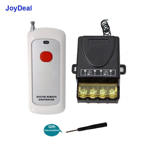 smart home control 433mhz ac 220v 30a 1 channel remote switch water pump motor led lamp controller + long range distance transmitter
smart home control 433mhz ac 220v 30a 1 channel remote switch water pump motor led lamp controller + long range distance transmitter