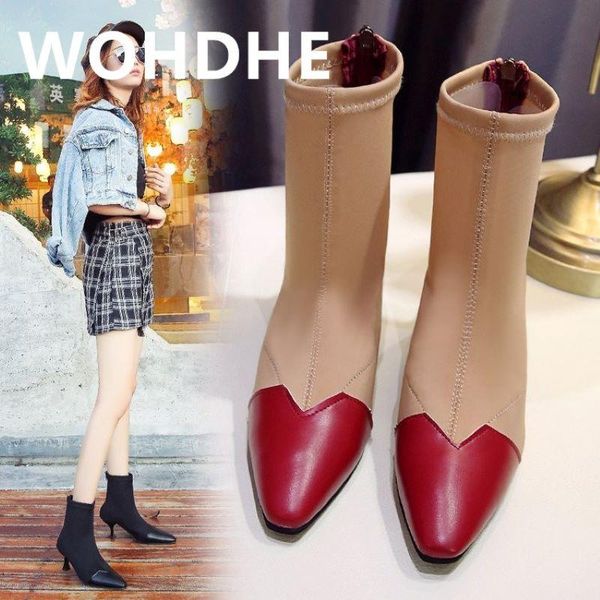 boots wohdhe women's ankle 2021 thin heel high heeled bow pointed toe pu leather with party ankles mixed-colors, Black
boots wohdhe women's ankle 2021 thin heel high heeled bow pointed toe pu leather with party ankles mixed-colors, Black