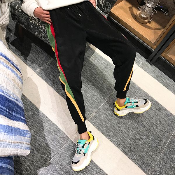 sweatpants men pants ankle-length plus size mens korean style hip hop trousers all match students simple harajuku daily mid soft, Black
sweatpants men pants ankle-length plus size mens korean style hip hop trousers all match students simple harajuku daily mid soft, Black