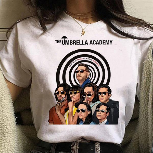 the umbrella academy men summer womens t shirt cartoon cha diego graphic tees funny harajuku male, White
the umbrella academy men summer womens t shirt cartoon cha diego graphic tees funny harajuku male, White