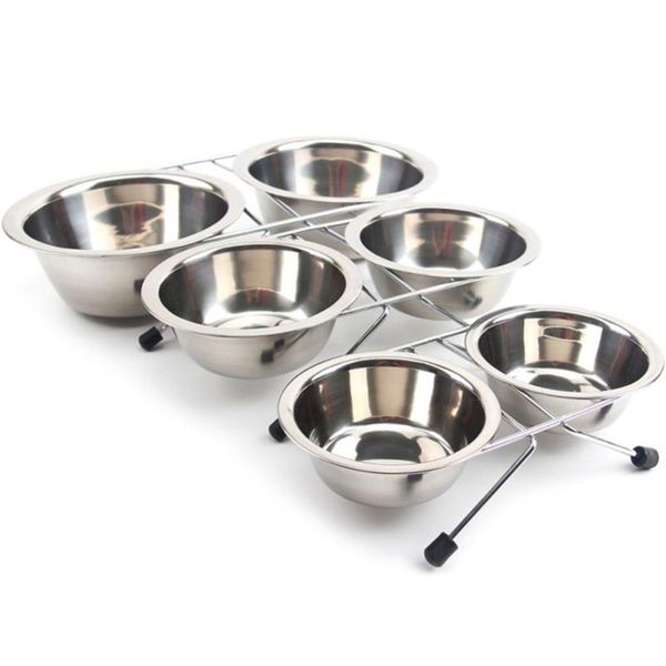 dog apparel double bowls diner dish durable stainless steel bowl anti slip removable puppy cat food water pet feeders s m l
dog apparel double bowls diner dish durable stainless steel bowl anti slip removable puppy cat food water pet feeders s m l
