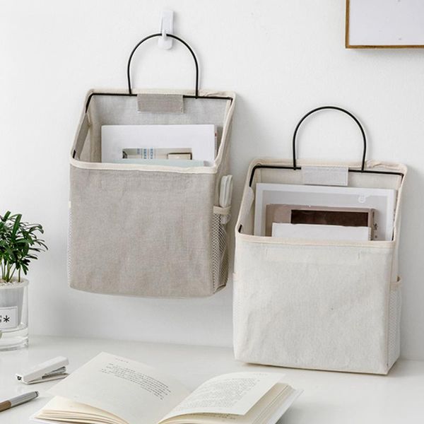 storage bags wall-hanging deskorganizer basket cotton linen hanging for kitchen, bderoom, living room
storage bags wall-hanging deskorganizer basket cotton linen hanging for kitchen, bderoom, living room