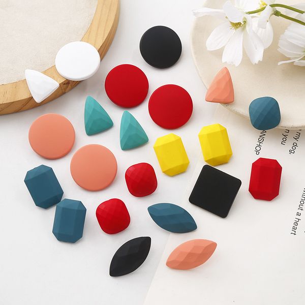 korean candy color frosted texture geometric section acrylic exaggerated earrings simple and versatile earrings, Golden
korean candy color frosted texture geometric section acrylic exaggerated earrings simple and versatile earrings, Golden