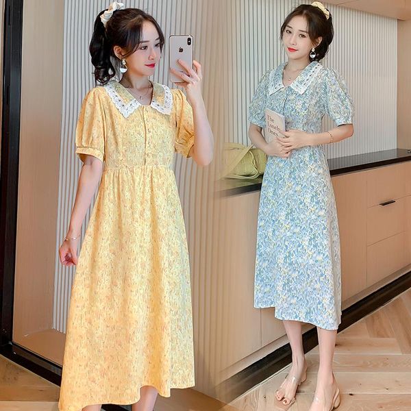 maternity dresses 527# nursing clothing chiffon floral loose stylish dress pregnant women pregnancy, White
maternity dresses 527# nursing clothing chiffon floral loose stylish dress pregnant women pregnancy, White