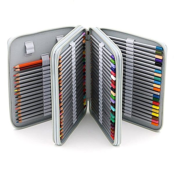 storage bags 120 holes leather school pencil case large capacity drawing pen bag art markers box folding stationery pouch supplies
storage bags 120 holes leather school pencil case large capacity drawing pen bag art markers box folding stationery pouch supplies