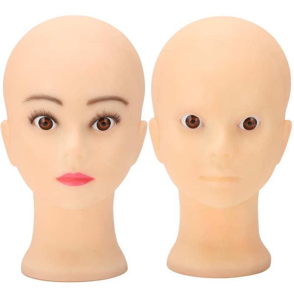 hair styling tools pvc bald mannequin head model wig making masks hats glasses stand display manikin bun maker, Brown
hair styling tools pvc bald mannequin head model wig making masks hats glasses stand display manikin bun maker, Brown