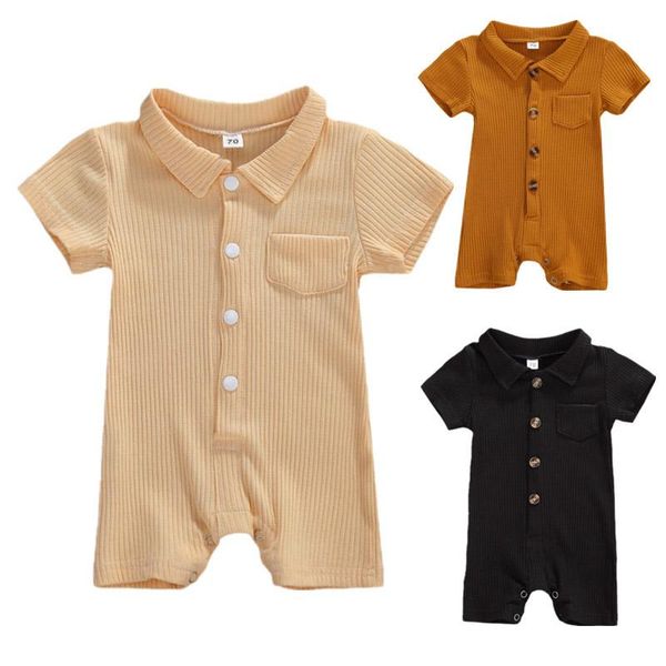 jumpsuits 2021 0-24m infant baby boy girl romper summer cotton knited clothes solid color button short sleeve jumpsuit playsuit, Blue
jumpsuits 2021 0-24m infant baby boy girl romper summer cotton knited clothes solid color button short sleeve jumpsuit playsuit, Blue
