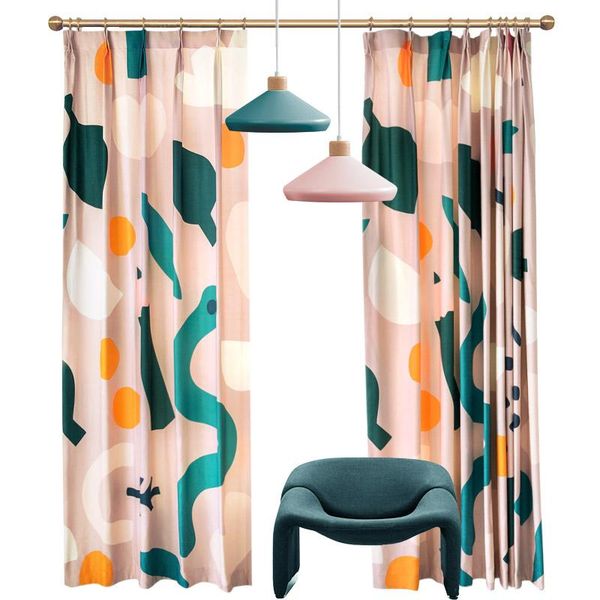 Curtain & Drapes 2021 Nordic Modern Curtains For Living Room Thick Chenille Material Blackout Bedroom Window Treatment
Curtain & Drapes 2021 Nordic Modern Curtains For Living Room Thick Chenille Material Blackout Bedroom Window Treatment