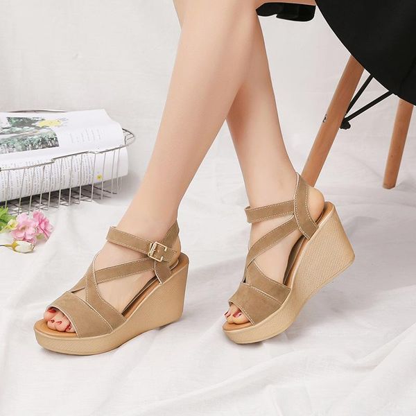 sandals miaoguan 2021 women ladies fish mouth non-slip platform slope high heels buckle strap outdoor style for, Black
sandals miaoguan 2021 women ladies fish mouth non-slip platform slope high heels buckle strap outdoor style for, Black