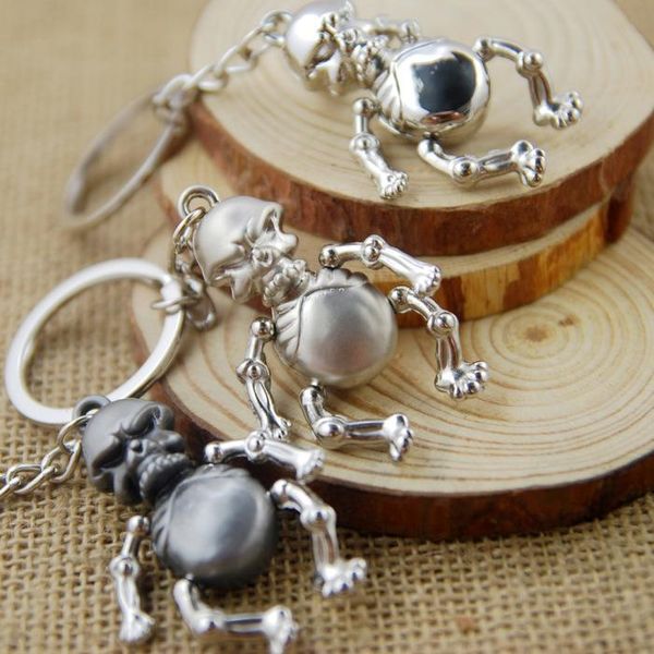 keychains fashion skeleton keychain key ring llaveros hombre innovative holder chaveiro portachiavi, Silver
keychains fashion skeleton keychain key ring llaveros hombre innovative holder chaveiro portachiavi, Silver