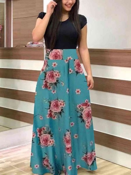 casual dresses vintage floral print o-neck long dress women summer short sleeve robe elegant lady maxi vestidos plus size s-5xl 2qiu, Black;gray
casual dresses vintage floral print o-neck long dress women summer short sleeve robe elegant lady maxi vestidos plus size s-5xl 2qiu, Black;gray